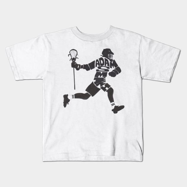 Canadian Lacrosse player | Team sport Kids T-Shirt by euror-design